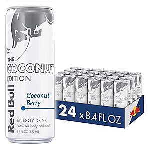 $24.67 w/ S&S: 24-Count 8.4-Oz Red Bull Energy Drink (Coconut Berry)