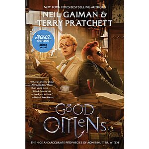 Good Omens: The Nice and Accurate Prophecies of Agnes Nutter, Witch (eBook) by Neil Gaiman, Terry Pratchett $1.99