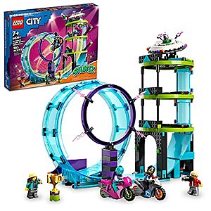 $69.99: LEGO City Stuntz Ultimate Stunt Riders Challenge (60361)