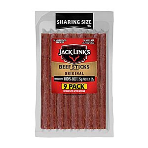 [S&S] $4.22: 9-Count 7.2-Oz Jack Link's Original Beef Sticks