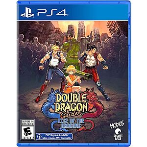 Double Dragon Gaiden Rise of the Dragons: PS5, Xbox Series X / One $14, PS4 $12 + Free S&H w/ Prime