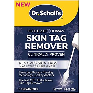 8-Count Dr. Scholl's Freeze Away Skin Tag Remover $12 w/ Subscribe & Save