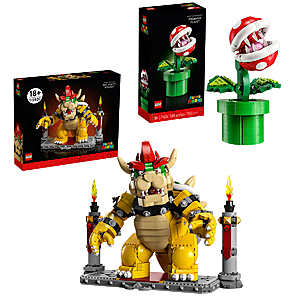 Costco LEGO The Mighty Bowser 71411 and Piranha Plant 71426 Bundle $269.99 free shipping