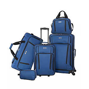 5-Piece Tag Freehold Softside Spinner Luggage Set (3 colors) $70 + Free Shipping