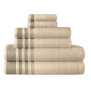 27" x 52" Home Expressions Solid or Stripe Bath Towels (Various Colors) $3.49 Hand Towel $2.79, Wash Cloth $2.09 + Free In-Store Pickup at JCPenney