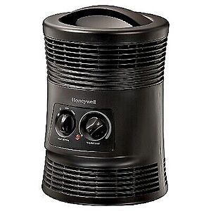 Honeywell 1500W 360˚ Surround Indoor Space Heater (Black) $8.40 + Free Shipping