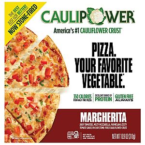Select Walgreens Stores: 10.9-Oz CAULIPOWER Margherita Cauliflower Crust Pizza $2.80 + Free Store Pickup ($10 Min)