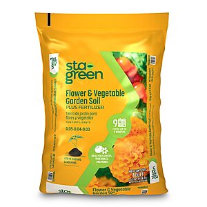 Select Lowe's Stores: 1-Cu Ft Sta-Green In-Ground Vegetable & Flower Garden Soil $2 + Free Store Pickup
