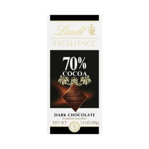 Riteaid: Lindt 70%, 85% 90% cocoa dark chocolate bars (Promo Code SAVE10ALL & 30BOPSMAR) $2.5