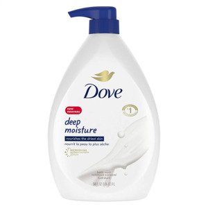 34-Oz Dove Body Wash w/ Pump (Deep Moisture) $6.50 w/ S&S + Free Shipping w/ Prime or on $25+