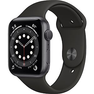 Apple Watch Series 6 GPS Smartwatch w/ Sport Band (44mm, Various Colors) $359 + Free Shipping