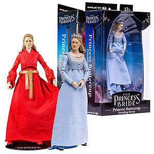 The Princess Bride Figures:  2-Ct Princess Buttercup w/ Red Dress/Wedding Dress $25 & More + Shipping