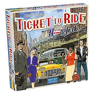 44% off Ticket to Ride New York Board Game $18.13