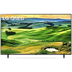 LG 75-Inch Class QNED80 Series Alexa Built-in 4K Smart TV, 120Hz Refresh Rate, AI-Powered 4K, HDR Pro, WiSA Ready, Cloud Gaming (75QNED80UQA, 2022) - $1196.99 + F/S - Amazon