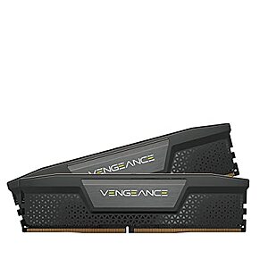 CORSAIR Vengeance DDR5 32GB (2x16GB) DDR5 5600 (PC5-44800) C36 1.25V Intel XMP Memory - Black - $120.99 + F/S - Amazon