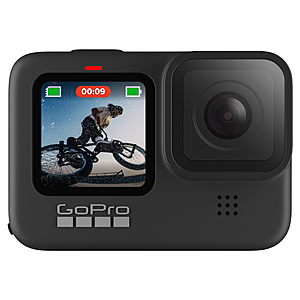 GoPro HERO9 Black 5K Action Camera + Enduro Battery + 1-Year GoPro Subscription $200 + Free Shipping
