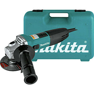 Makita 4" 6 Amp Corded Angle Grinder w/ Tool Case (Refurbished) $35.99 + 5% SD Cashback + Free Shipping