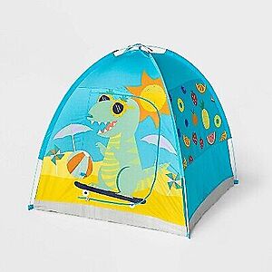 Sun Squad Print Kids' Play Tent (Watermelon Seed or Dino Placement) $9.99 + Free Shipping