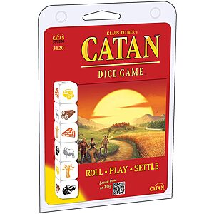 Catan Dice Strategy Game $6.60 + Free Store Pickup or Free S&H w/ Walmart+ or $35+