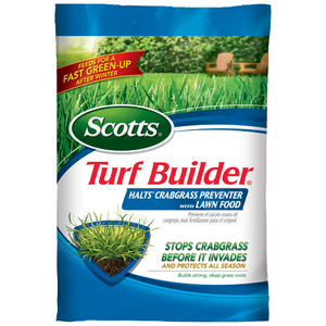 13.35-lbs Scotts Turf Builder Halts Crabgrass Preventer w/ Lawn Food $17