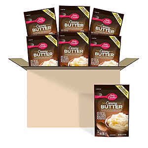 7-Pack 4.7oz Betty Crocker Homestyle Creamy Butter Potatoes $5.65 w/ S&S + Free S&H w/ Prime or $25+