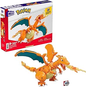 222-Piece Mega Pokemon 4" Charizard Action Figure Building Toy Set $7.55 + Free Shipping w/ Prime or on orders over $35