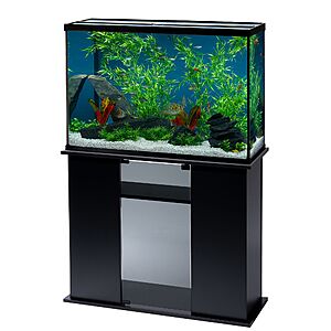 45-Gallon Marineland Simple Modern LED Aquarium & Stand Ensemble $150 + Free Store Pickup