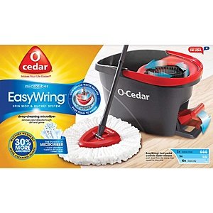 O-Cedar Easy Wring Spin Mop & Bucket With Extra Refills  $28.99 + Tax  COSTCO Expires 5/13/18