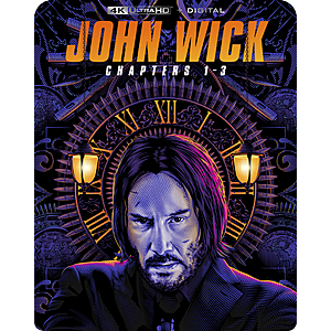 John Wick: 3-film Collection (4K Ultra HD Boxset) [UHD] - $18.39