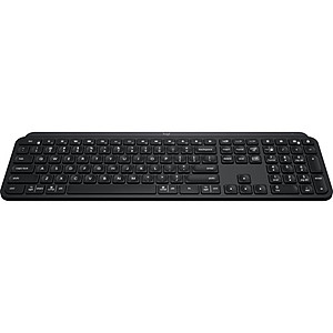 Logitech MX Keys Advanced Illuminated Wireless Keyboard, Black $80 FS AC Staples