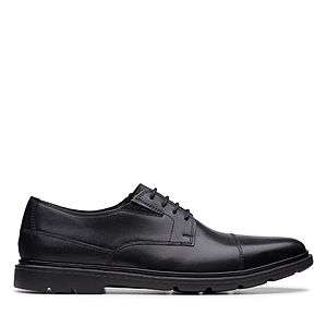 Clarks Extra 50% Off Sale: Men's Luglite Cap Leather Dress Shoes $30 & More + Free $50+