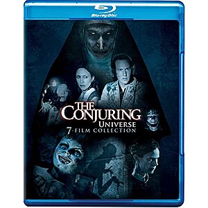 The Conjuring Universe 7-Film Collection (Blu-ray) for $24.99 plus free shipping with prime or purchase of $25+ @ Amazon