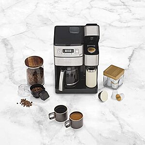 Cuisinart SS-GB1 Coffee Center Grind and Brew Plus, Built-in Coffee Grinder, Coffeemaker and Single-Serve Brewer $183.96