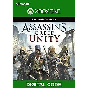 Xbox One Digital Codes: Just Cause 3 $8.10, Assassin's Creed: Unity $1.85 & More
