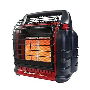 Big Buddy Heater Factory Reconditioned $99 less other discounts BASSPRO.COM $84.55