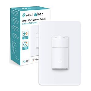 TP-Link Kasa ES20M Smart Motion Sensor WiFi Light Switch + Free S/H $31.99 at Amazon