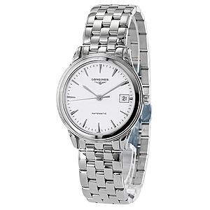 Longines Men's Flagship Automatic Watch Silver Dial Stainless Steel $719.20 + Free Shipping