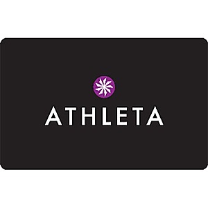 eGifter Gift Card Offers: Athleta Gift Card $50 for $40, TopGolf Gift Card $100 for $80 & More + Free e-Delivery