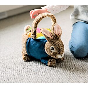 9.5" x 11" Animal Adventure Peter Rabbit Plush Basket $4.73 + Free Shipping w/ Prime or on $35+