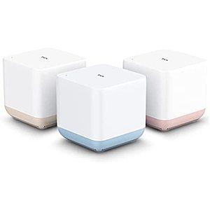 TCL Mesh Wi-Fi System Gigabit Wifi Mesh Network Cover up to 100 Devices 4,500 Sq. ft. Coverage (3 Pack) $89.99 + Free Shipping