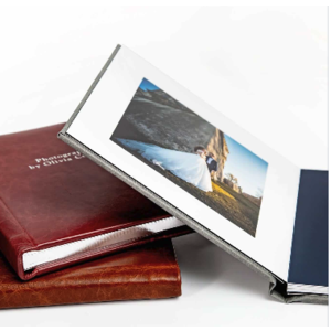 Printique Photo Books or Premium Photo Albums: 10"x10" Leather Cover Photo Book 2 for $110 ($55 Each), 10"x10" Leather Premium Album 2 for $160 ($80 Each), More + Shipping