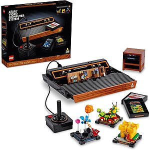 $149.99: LEGO Icons Atari 2600 Building Set (10306, Console and Cartridge Replicas) Shipping & Handling Included* - Costco.com