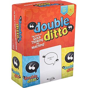 Double Ditto - Family Party Board Game $14.97 + Free Game @ Amazon