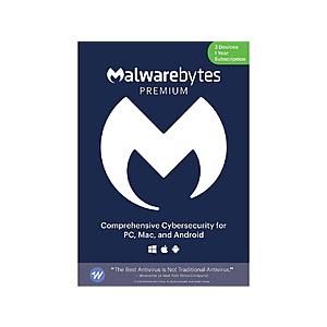 Malwarebytes Anti-Malware Premium 4.0 [1 Year / 3 Devices - Download] for $23.99 after PC