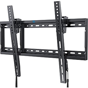 Tilt TV Wall Mount Bracket Low Profile for Most 37-75 Inch LED LCD OLED Plasma Flat Curved Screen TVs $14.99 + FS