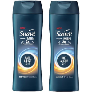 15-Oz Suave Men Hair & Body Wash: 2 for $1.80 + Free Store Pickup on $10+ @ Walgreens