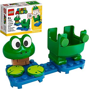 11-Piece LEGO Super Mario Power-Up Packs: Fire Mario Pack $8 or Frog Mario Pack $6.40