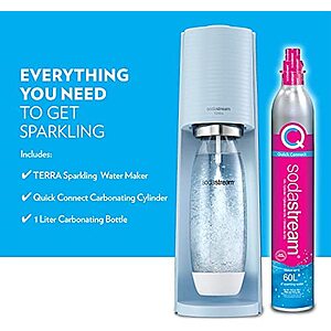 SodaStream Terra Sparkling Water Maker Bundle $35.20 + Free Shipping