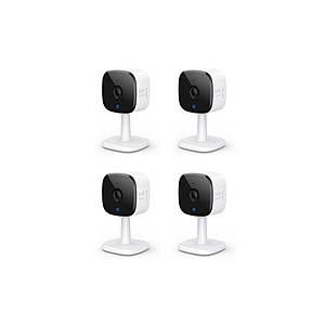 eufy Security 2K Indoor Cam (4 Pack) at $116 with promocode + FS