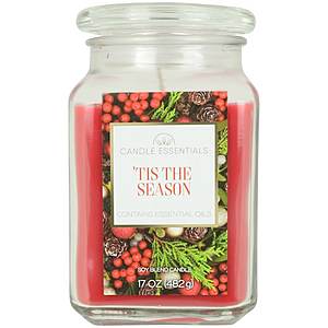 Kohl's Cardholders: 16oz-17oz Candle Essentials Seasonal Jar Candles (various scents) $2.80 + Free Shipping